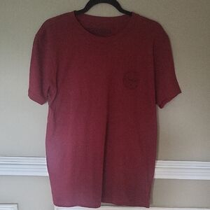 Cinch Maroon Short Sleeve Tee